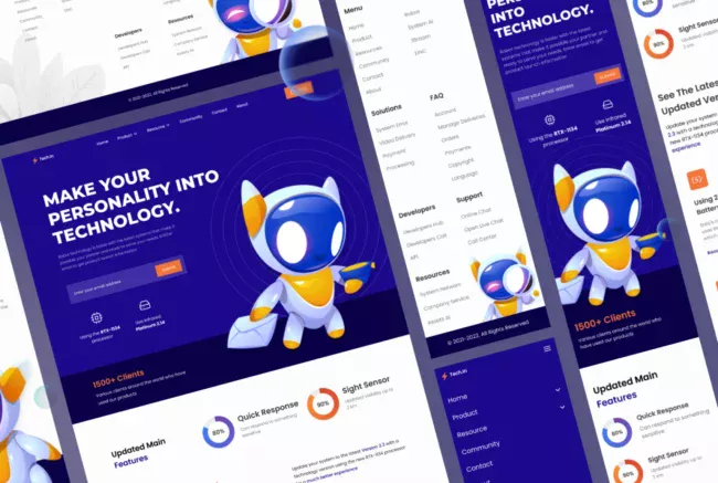 Tech in Website
